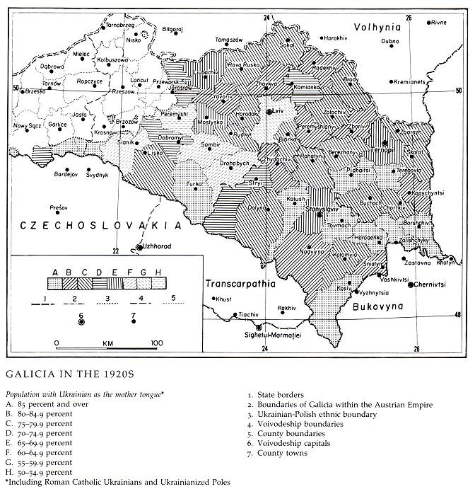 Image from entry Galicia in the Internet Encyclopedia of Ukraine
